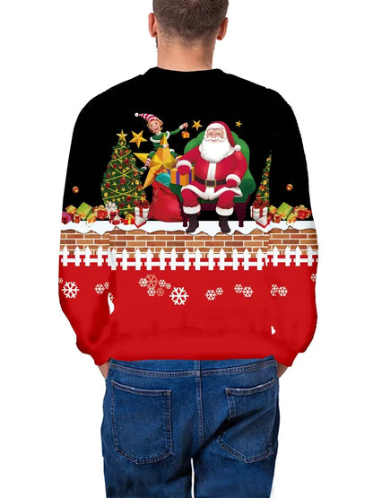 Festive Holiday Sweater for Men