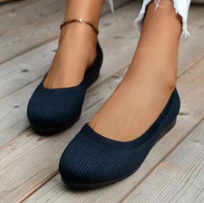 Soft Women's Cozy Slip On Ballet Shoes