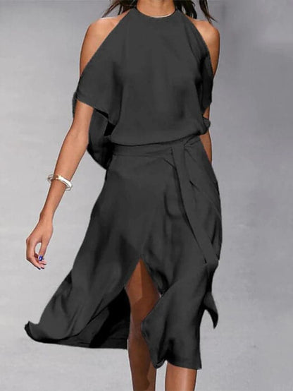 Elegant Off Shoulder Women's Dress