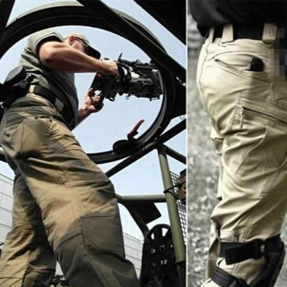 Tactical Pants with Zip Pockets for Men
