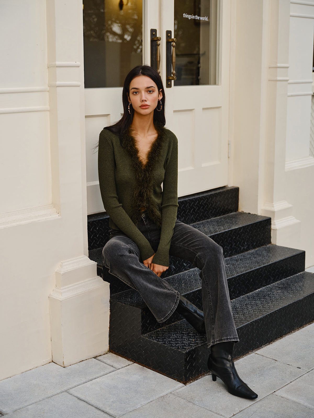Soft Crew Neck Winter Sweater