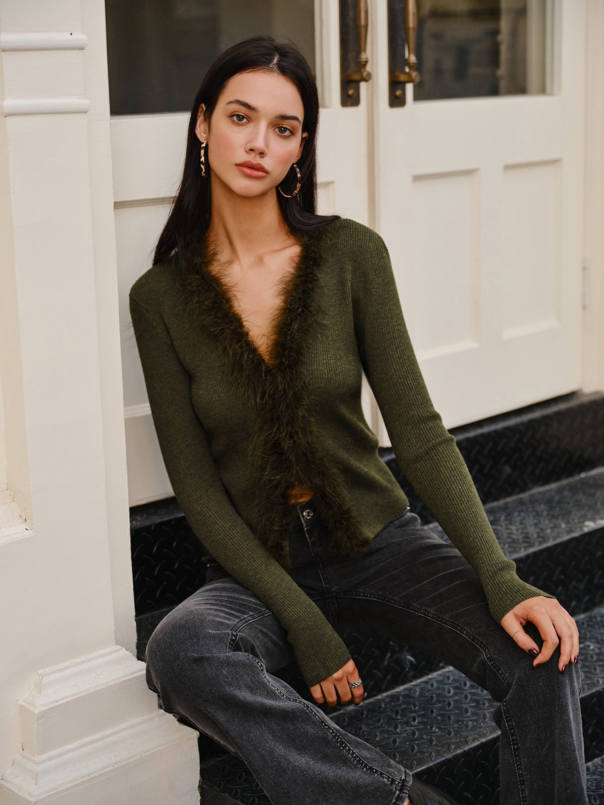 Soft Crew Neck Winter Sweater - Pexav