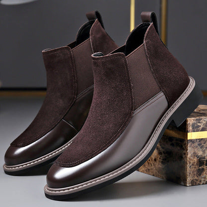 Men's Classic Elastic Side Boots - Olytrend