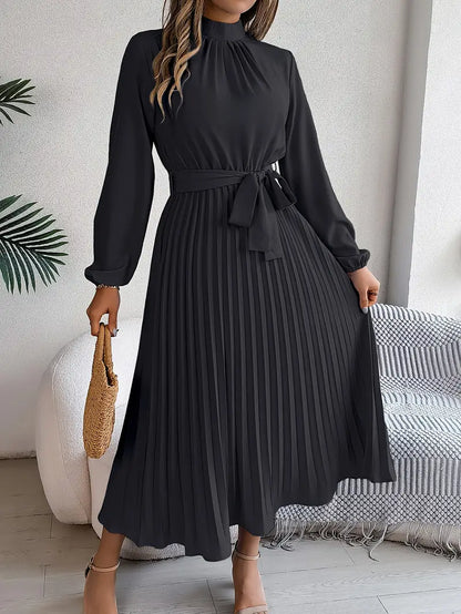 Flared Waist Midi Dress for Women