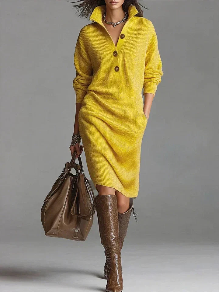Elegant Ladies Fit and Flare Dress - Nocini