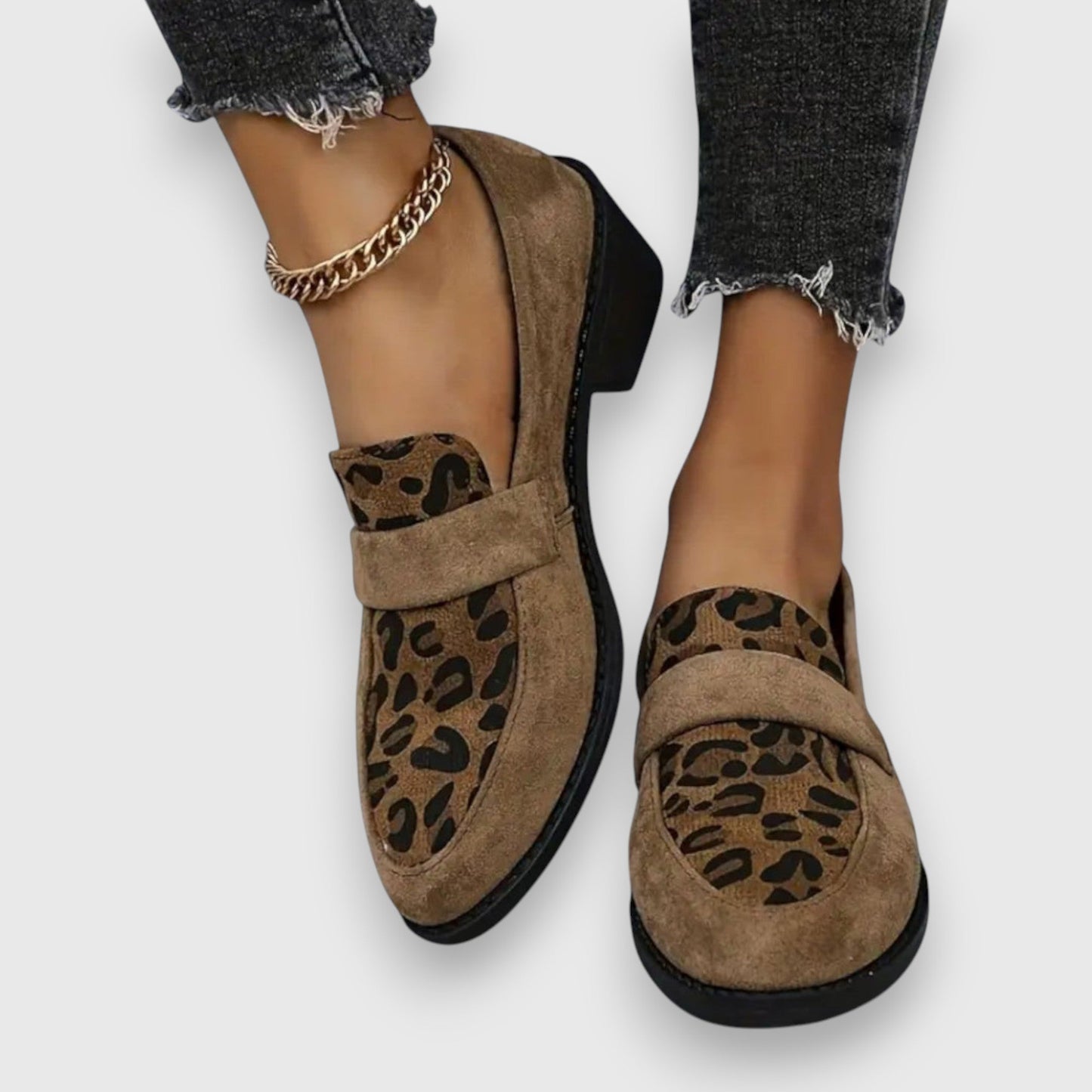 Soft Leather Slip On Shoes