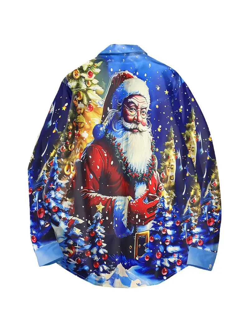 Fun Santa Claus Holiday Shirt