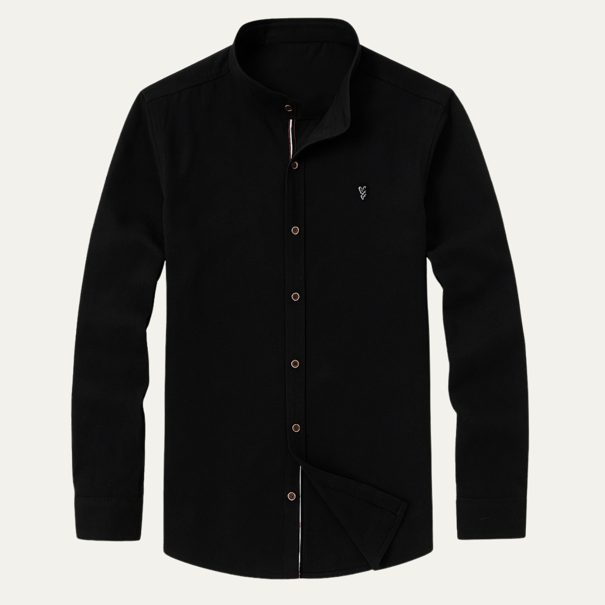Relaxed Fit Men's Cotton Linen Dress Shirt - Nocini
