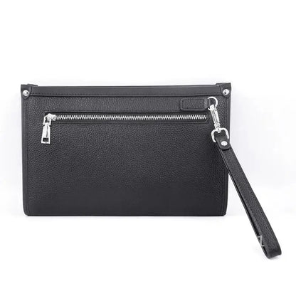 Men's Real Leather Executive Bag with Secure Lock