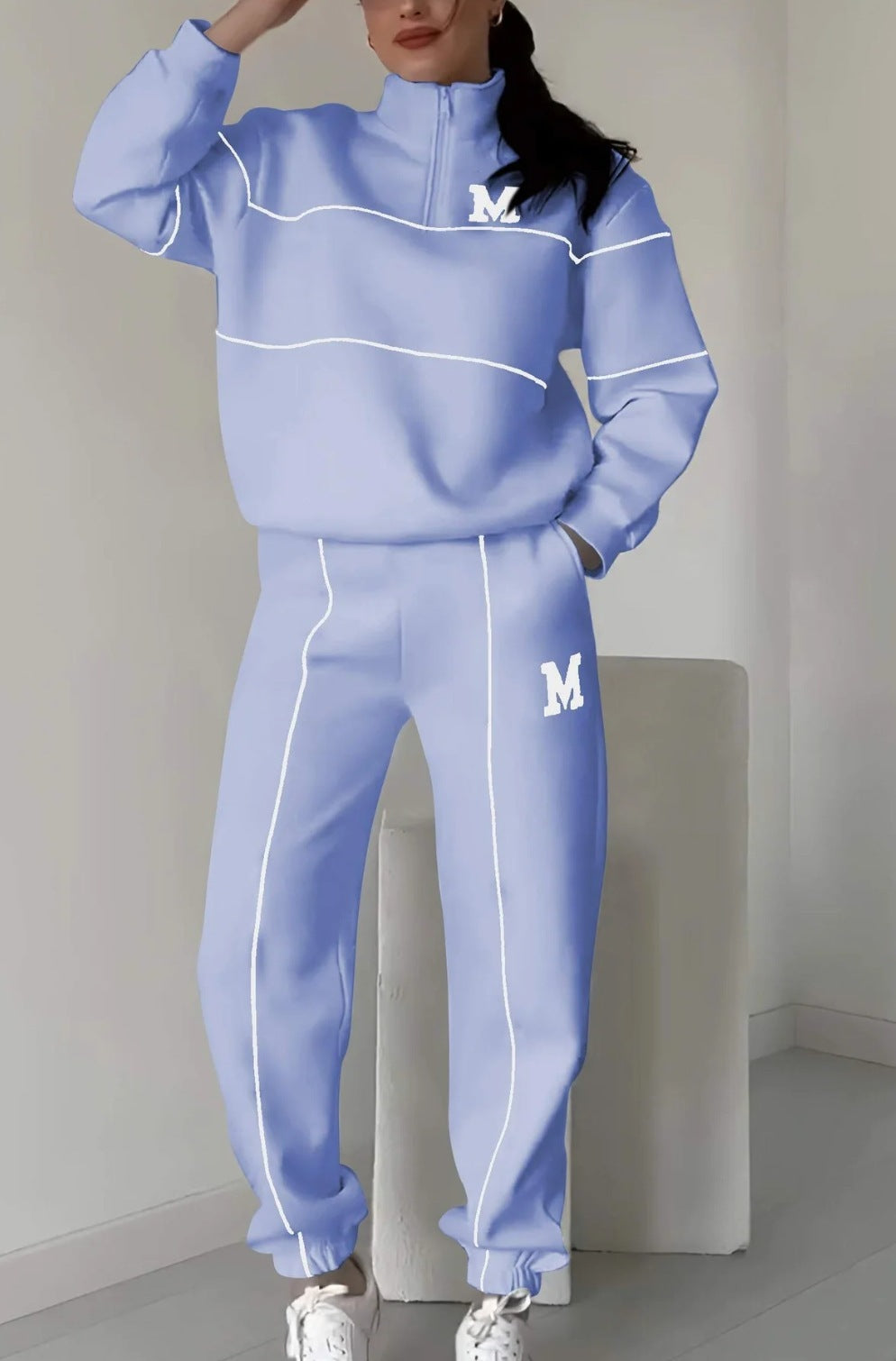 Image of Fiona | Women's Long Sleeve Sweatpants Set