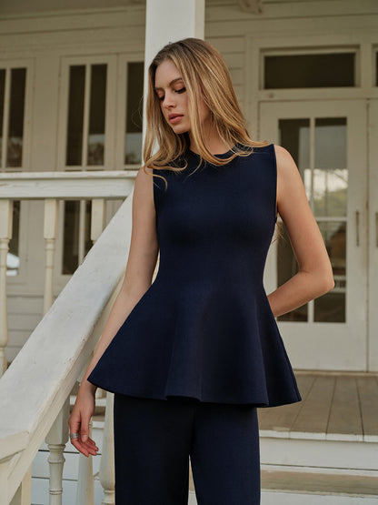 Casual Cropped Tank Top - Pexav