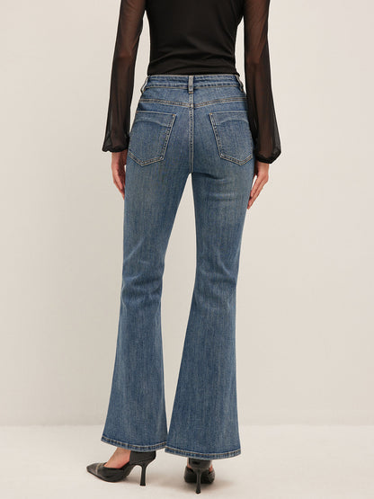 High Waisted Wide Leg Jeans