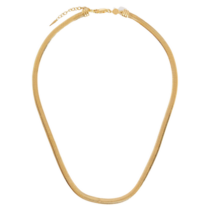 Delicate Silver Gold Plated Chain Necklace - Pexav