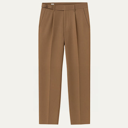 Classic Fit Pleated Mens Pants - Nocini