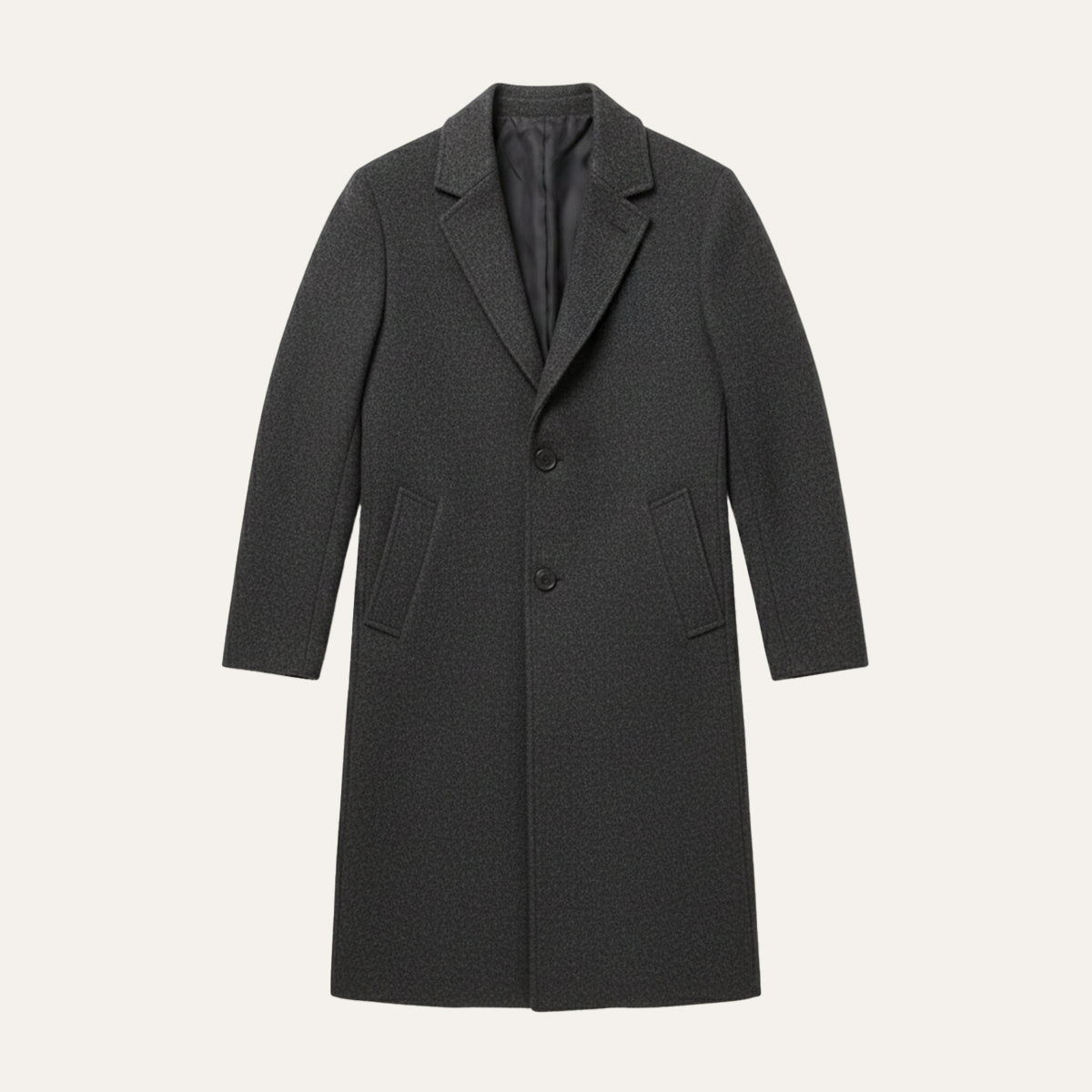 Warm Mens Traditional Wool Pea Coat