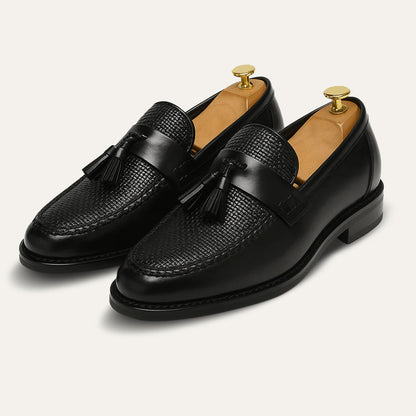 Classic Men's Leather Tassel Dress Shoes