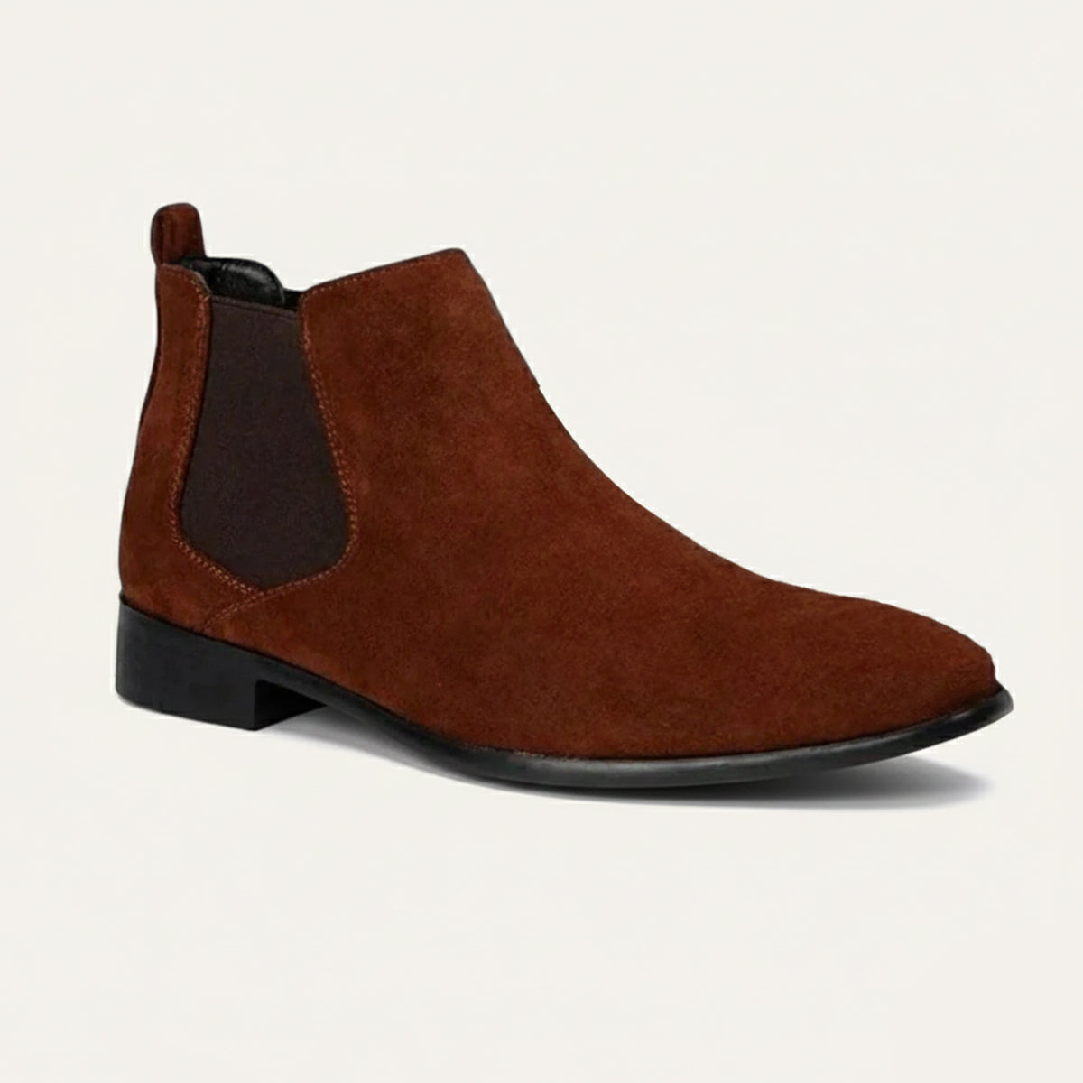 Luxury Suede Chelsea Boots - Classic Slip On Shoes