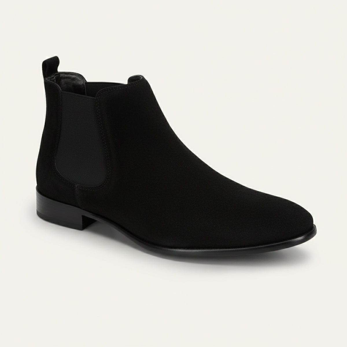 Luxury Suede Chelsea Boots - Classic Slip On Shoes