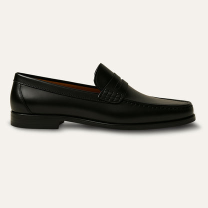 Classic Leather Slip On Loafers for Men