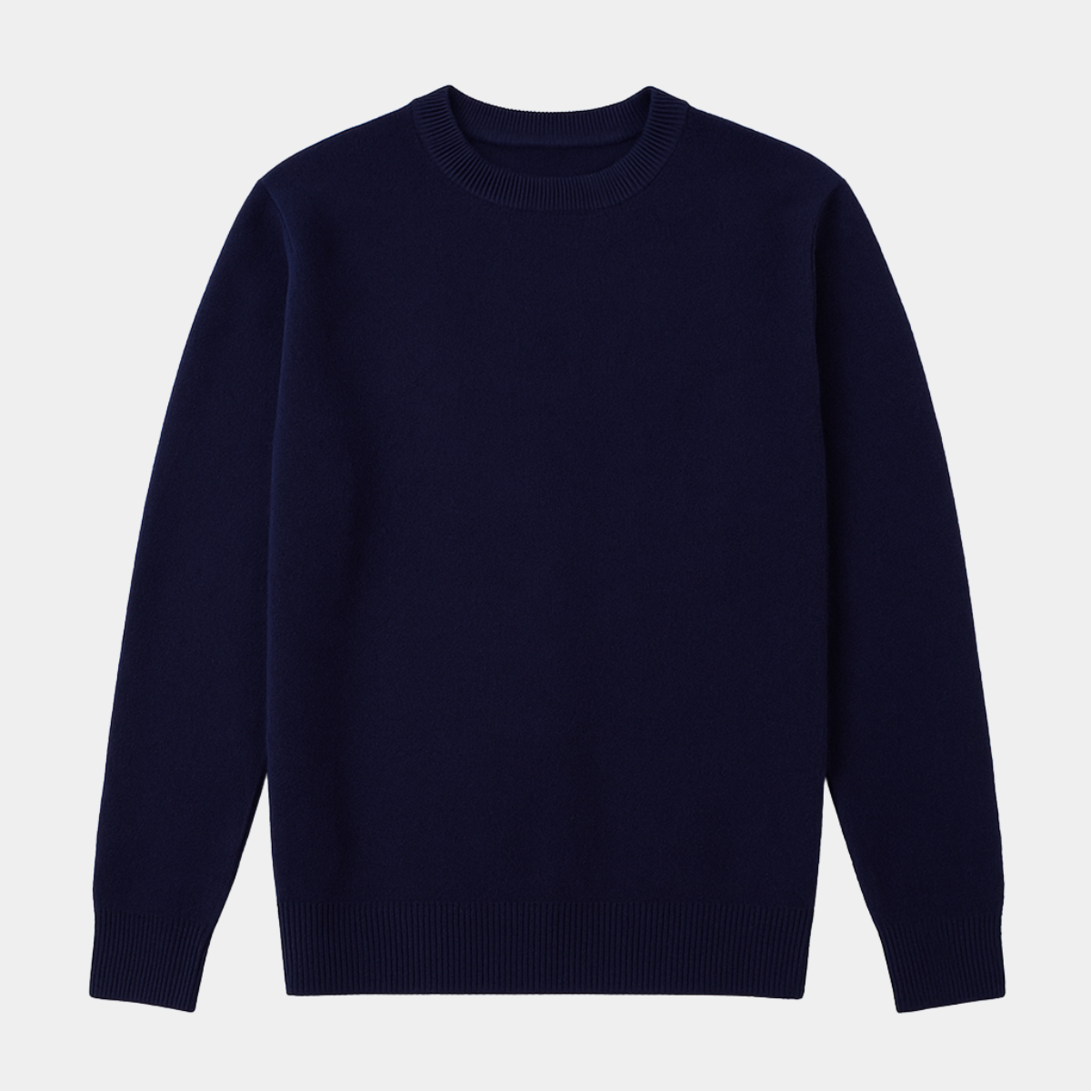 Soft Men's Cashmere Crew Neck Jumper Sweater - Nocini