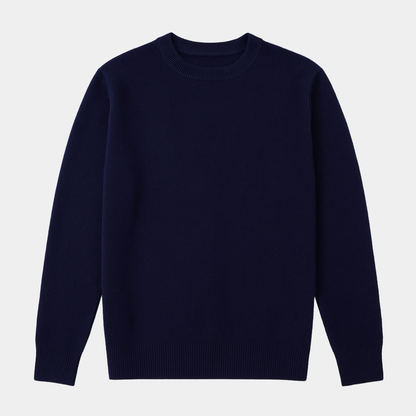 Soft Men's Cashmere Crew Neck Jumper Sweater - Nocini