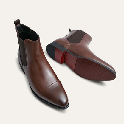 Classic Leather Mens Chelsea Ankle Boots