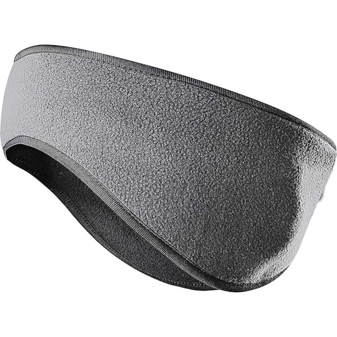 Fleece Winter Ear Warmers - Marco-Gray-Nora Luxe