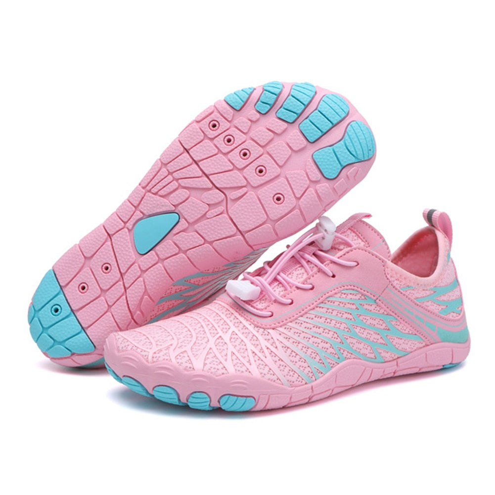 FlexBare 3.0 | Comfortable Barefoot Shoes for Everyone-Pink-5-Nora Luxe