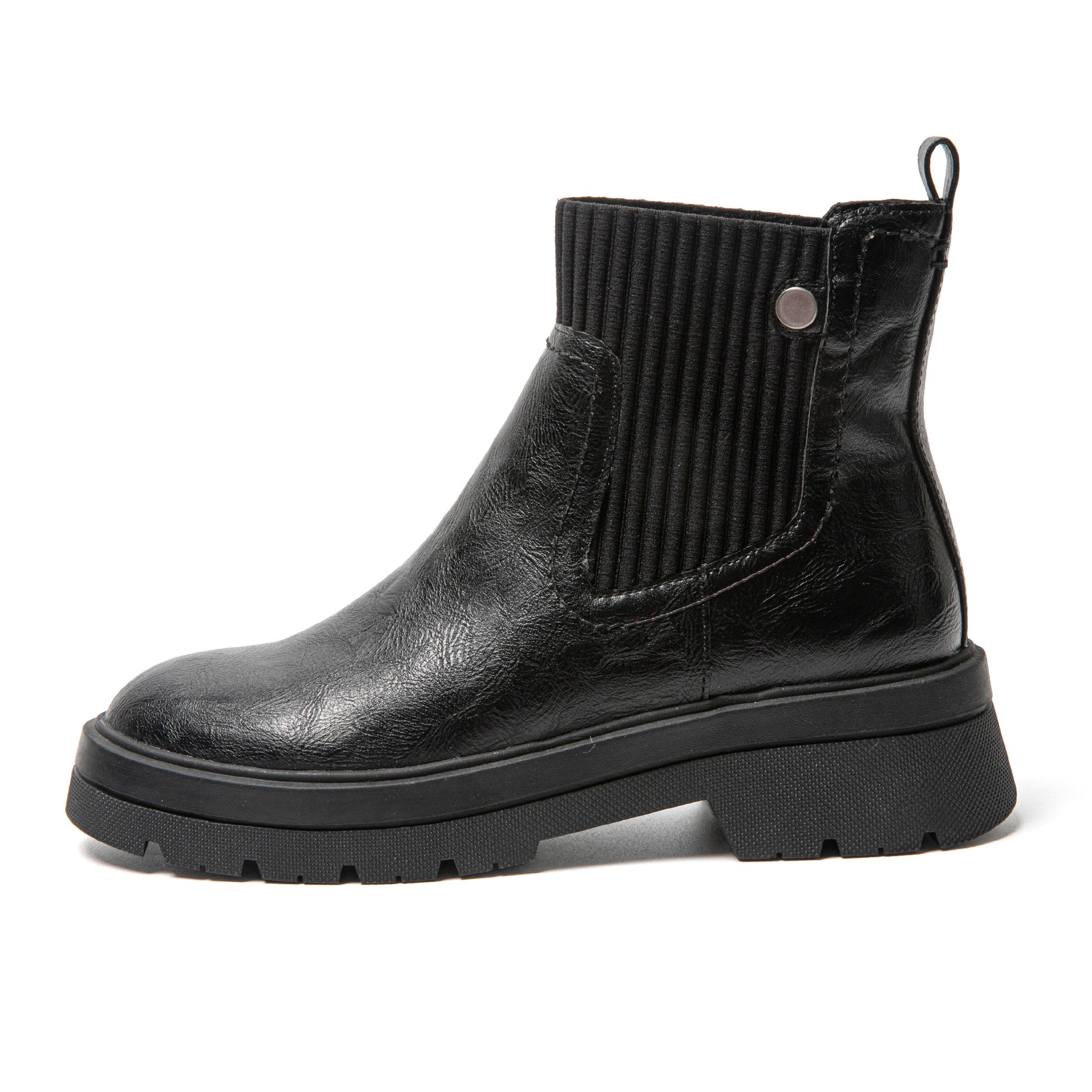Flexible Short Ladies Boots - Elin-Black-3.5-Nora Luxe