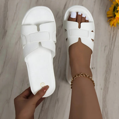 Sparkly Beach Flip Flop Sandals