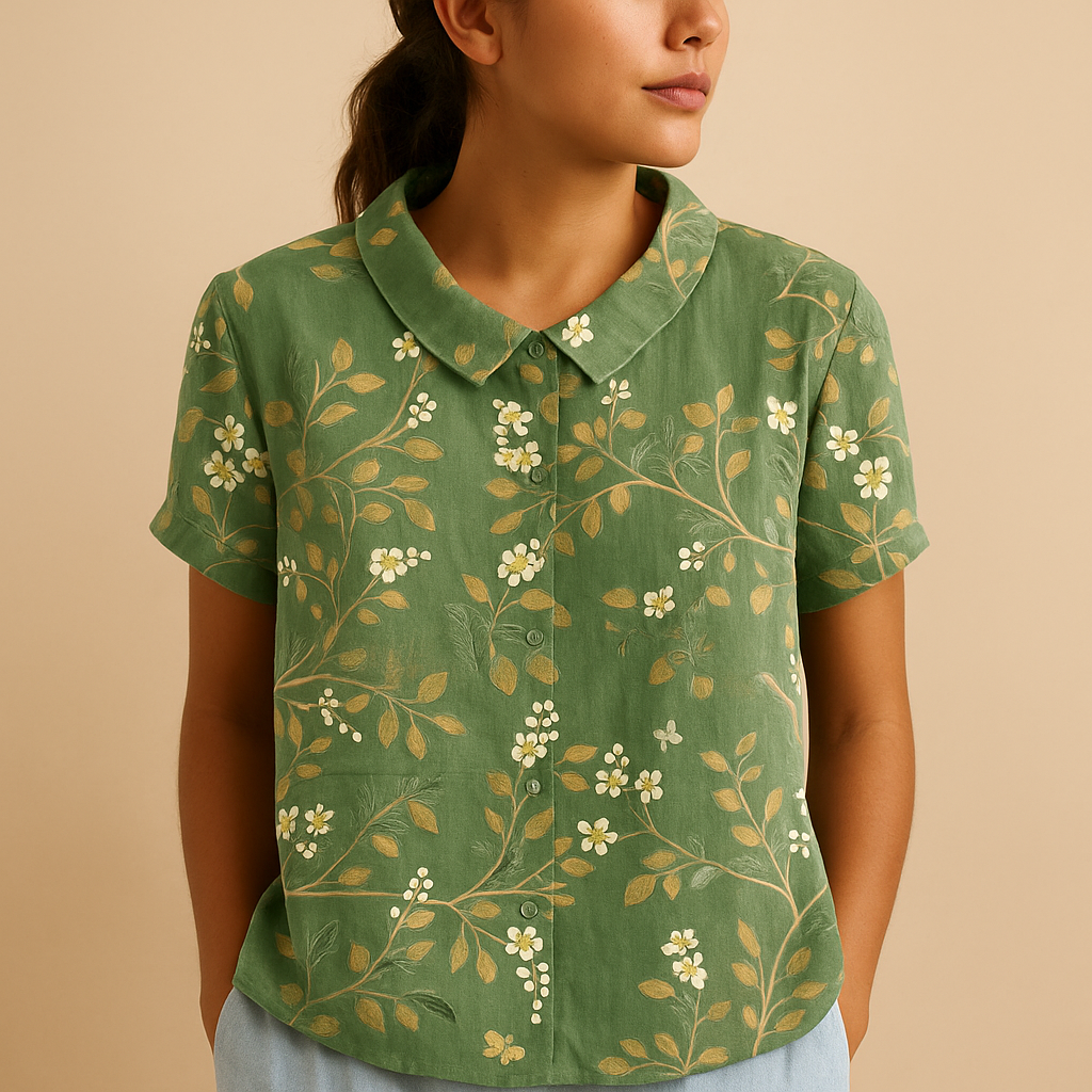 Pretty Women's Flowy Blouse Iris - Nocini