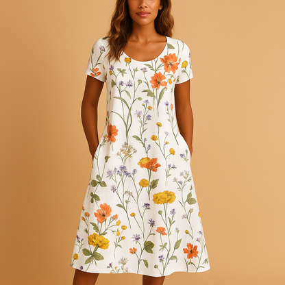Pretty Summer Dress for Ladies - Nocini
