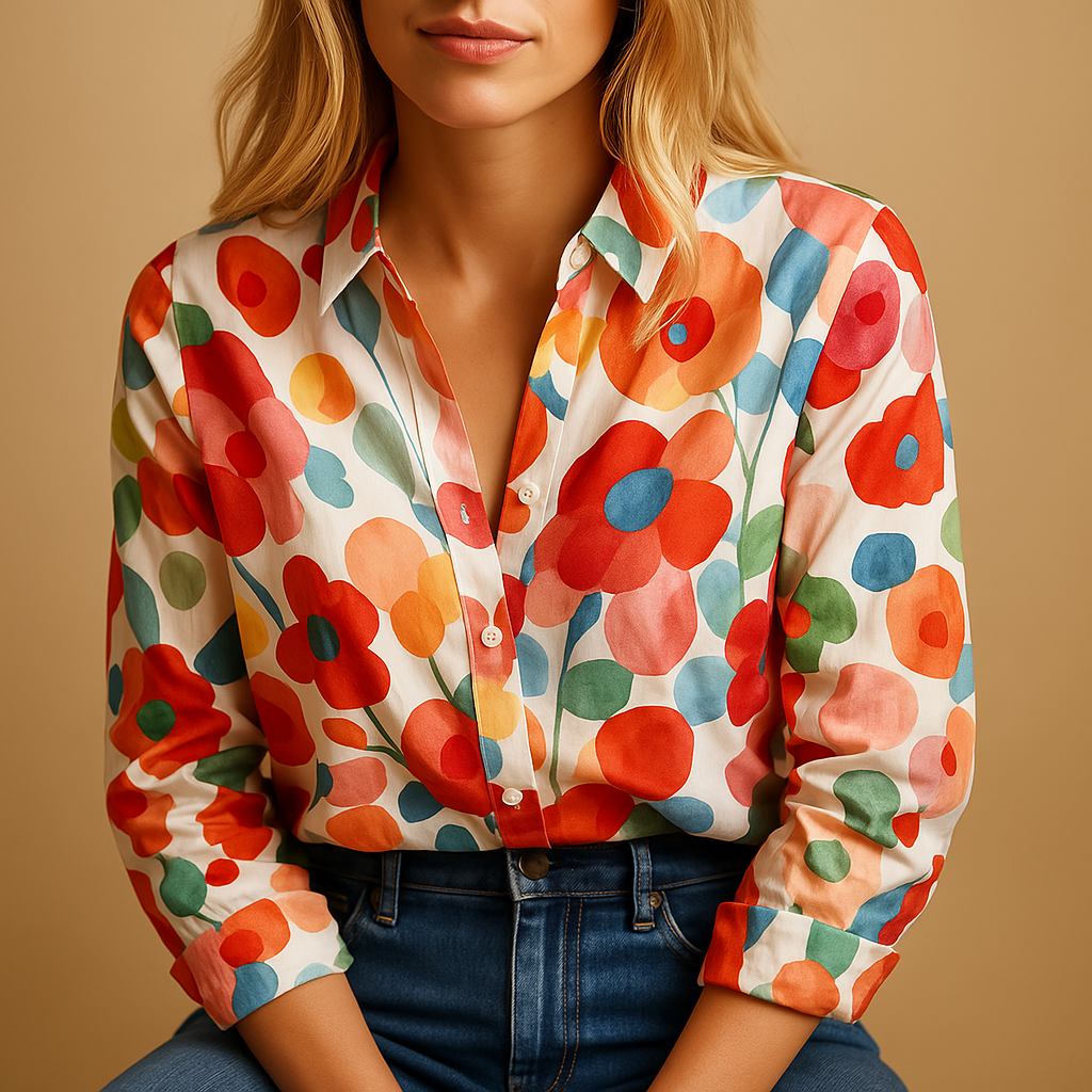 Pretty Pastel Blouse for Ladies - Nocini