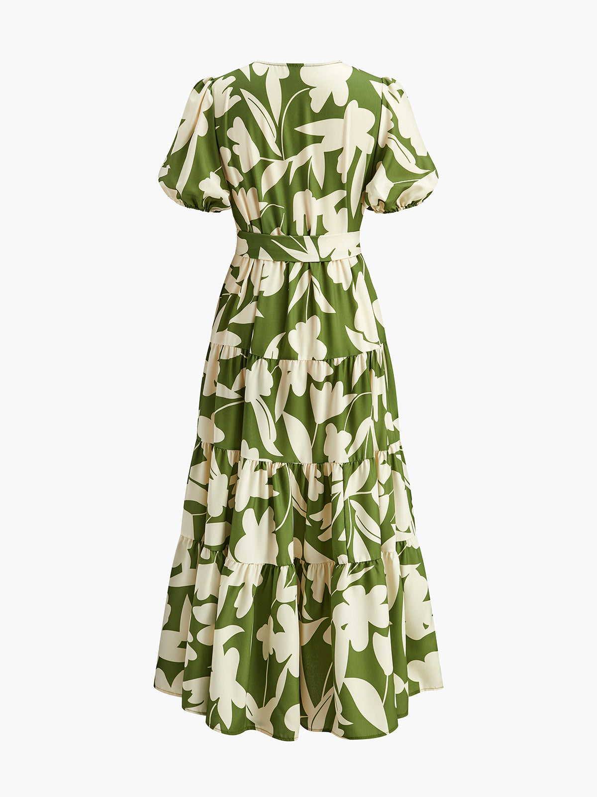 Pretty Patterned Waist Dress