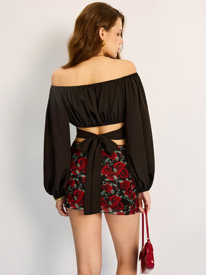 Pretty Flowy Summer Skirt