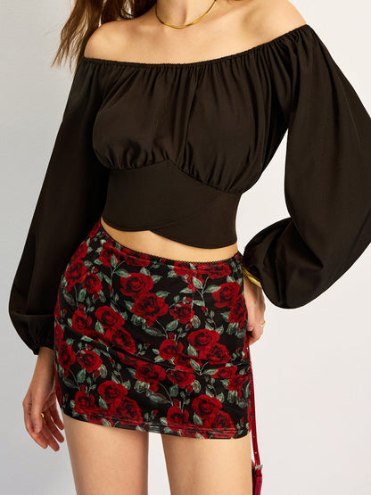 Pretty Flowy Summer Skirt