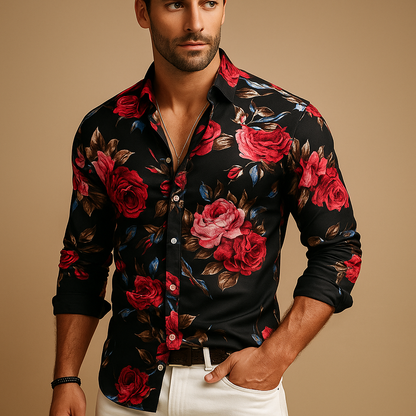 Floral print shirt for men | Elliot - Nocini