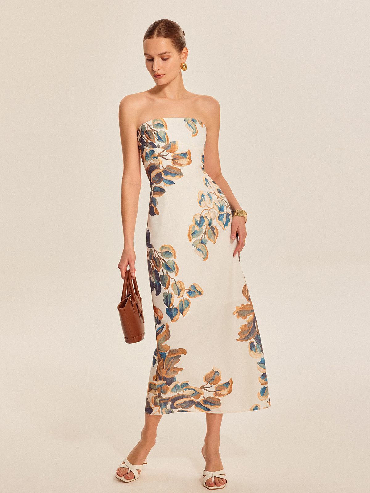 Pretty Sleeveless Summer Dress - Pexav