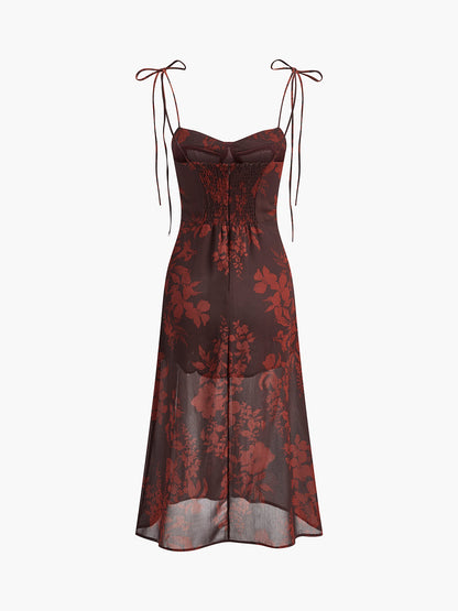 Pretty Floral Summer Sundress