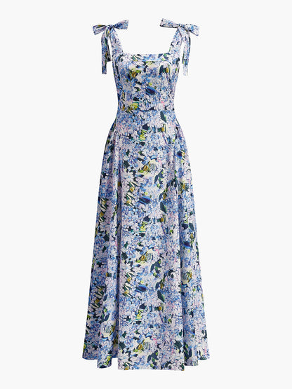 Pretty Ruffled Summer Dress - Pexav