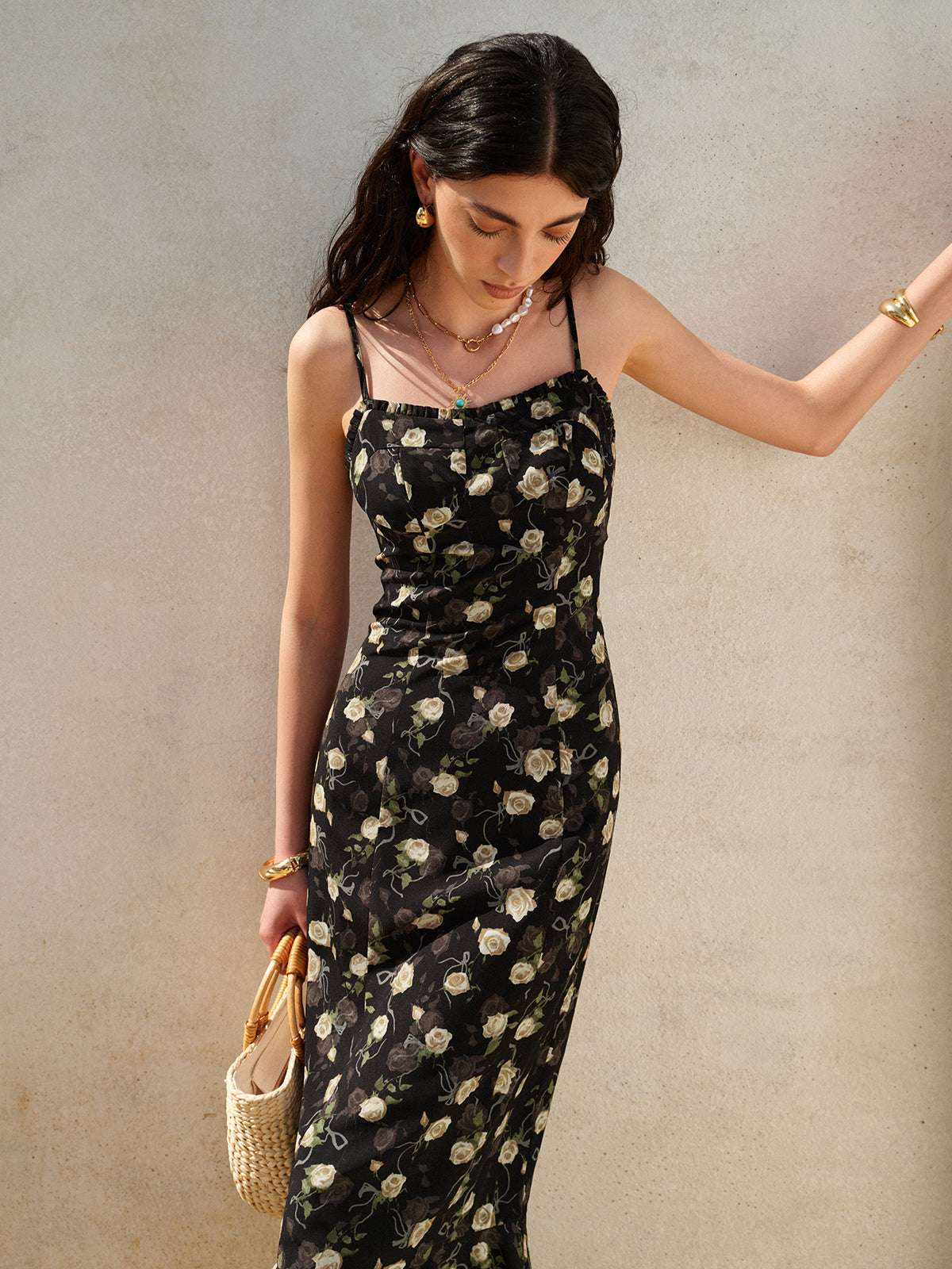 Pretty Tiered Lace Dress