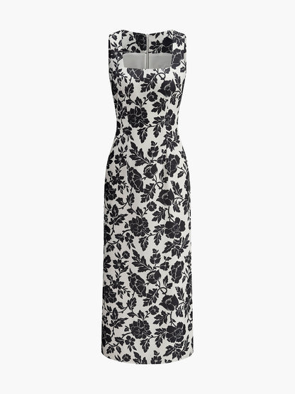 Pretty V Neck Summer Dress