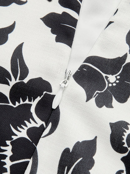 Pretty V Neck Summer Dress