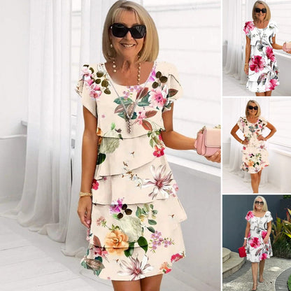 Pretty Sundress with Adjustable Straps for Women - Pexav