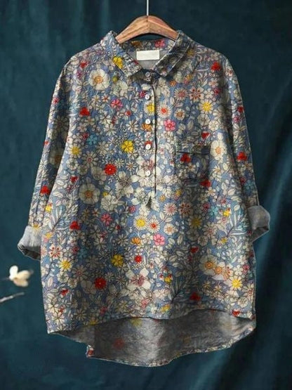 Pretty Flower Women Blouse