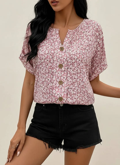 Pretty Classic Women's Button Down Shirt - Olytrend