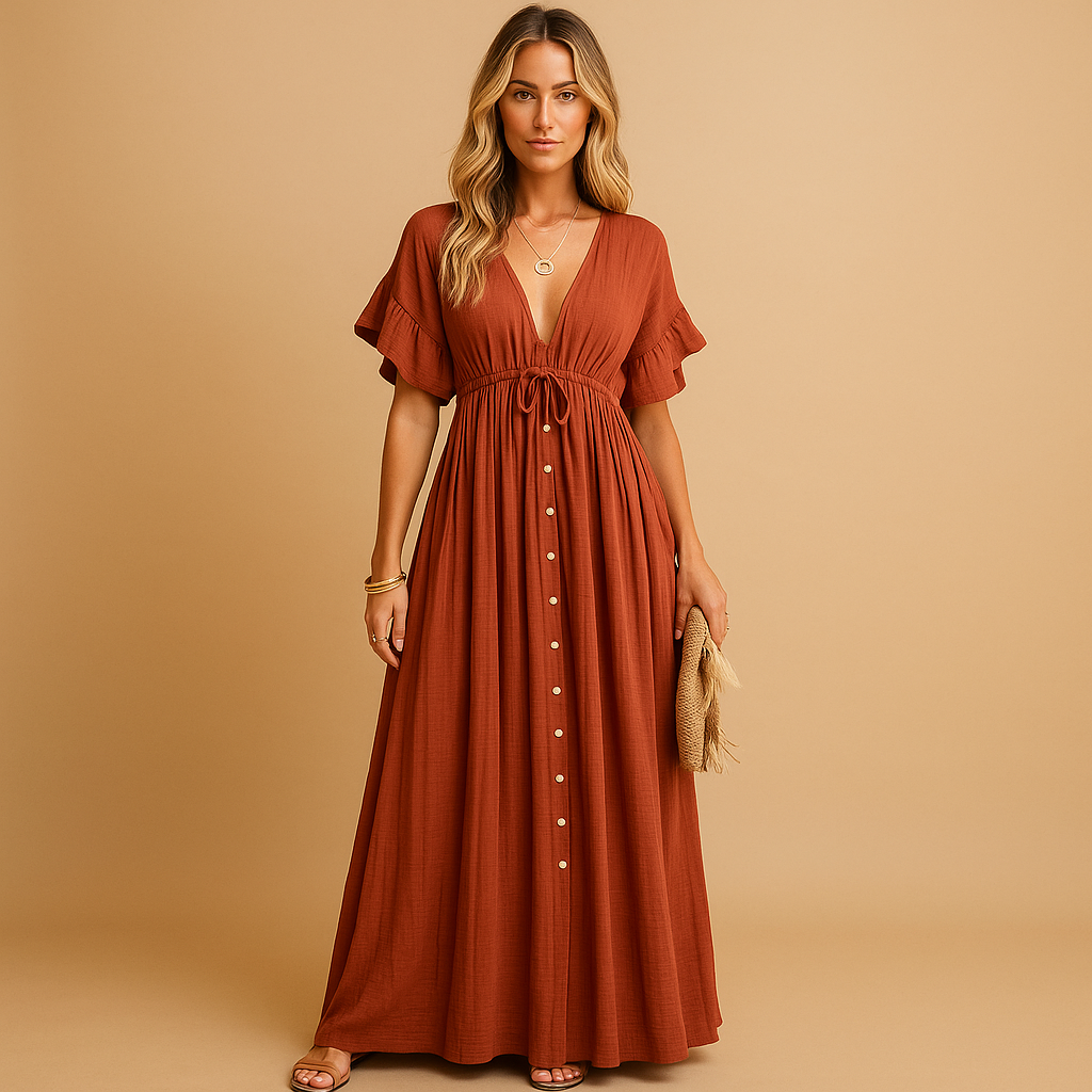 Relaxed Fit Summer Dress for Women - Nocini