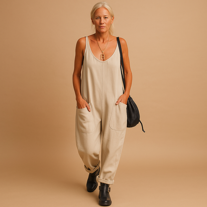 Women’s flowy summer dress with wide silhouette and lightweight fabric, perfect for sunny days, brunch, and casual outings.
