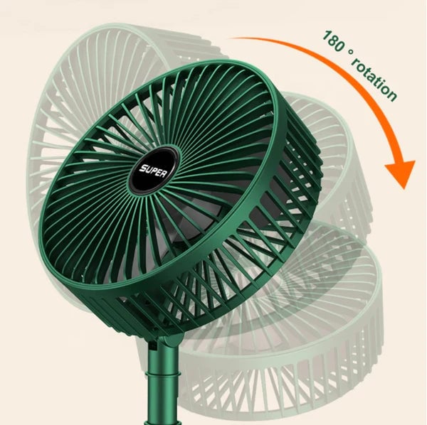 Foldable Portable Fan - CoolWave-Green-Nora Luxe