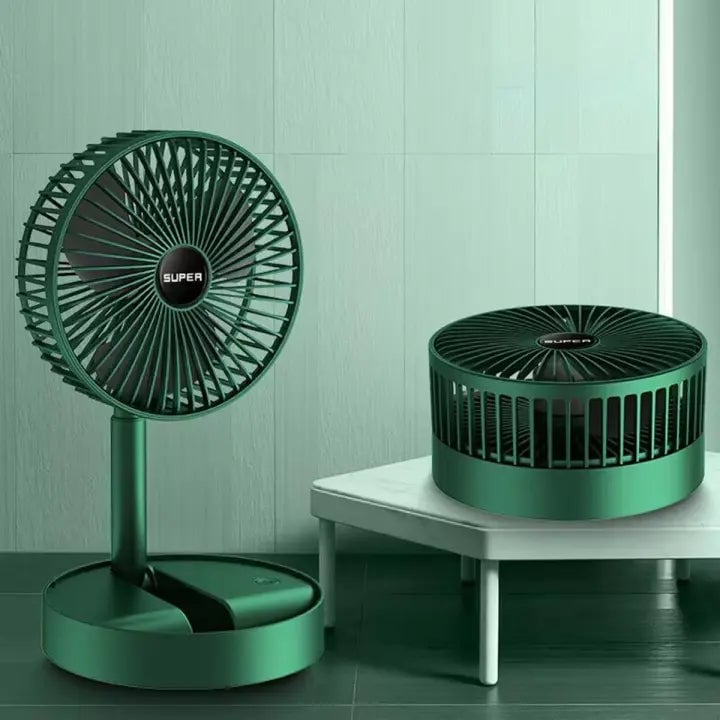 Foldable Portable Fan - CoolWave-Green-Nora Luxe